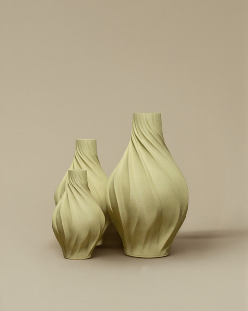 Soft Vase - Light Wood